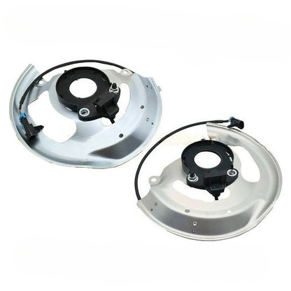 Front Wheel ABS Sensor Pair with Harness & Dust Shield for Chevrolet GMC