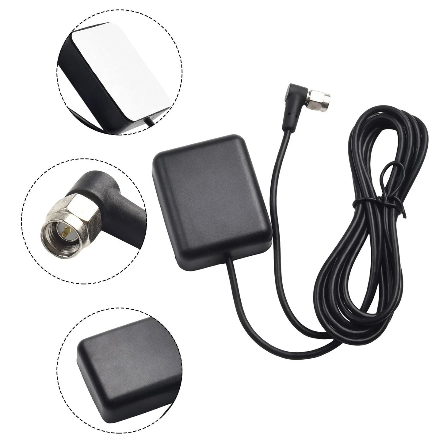 GPS Antenna SMA Male Plug Aerial Extension Cable