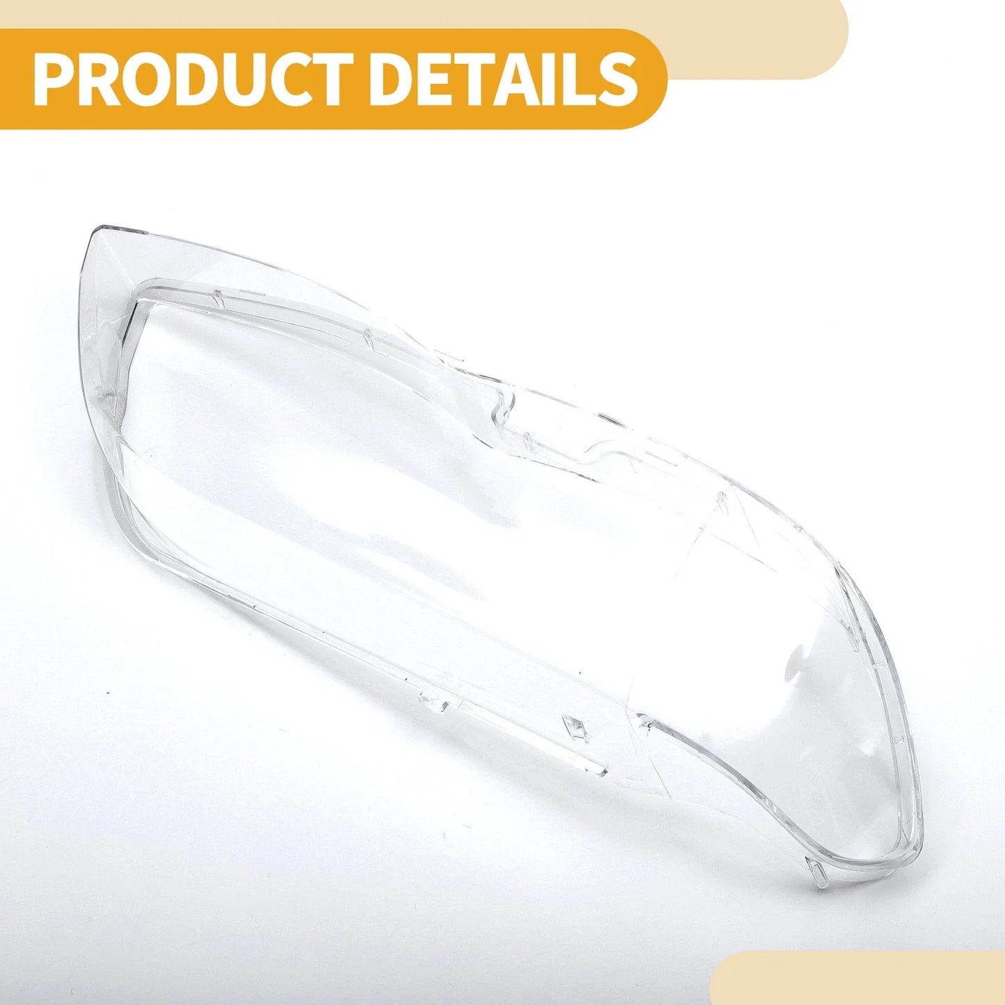 1 x Front Right Headlight Lens Cover Clear for BMW X5 (2004 - 2006)