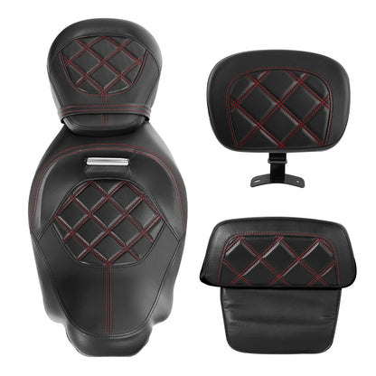 Driver & Passenger Seats Backrest for Harley Street Glide (2014-2023)