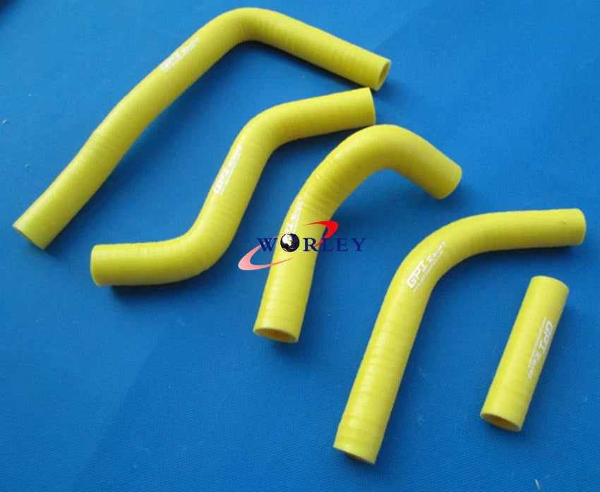 Silicone Radiator Hose for Suzuki RMZ450 (2008-2014) - Yellow
