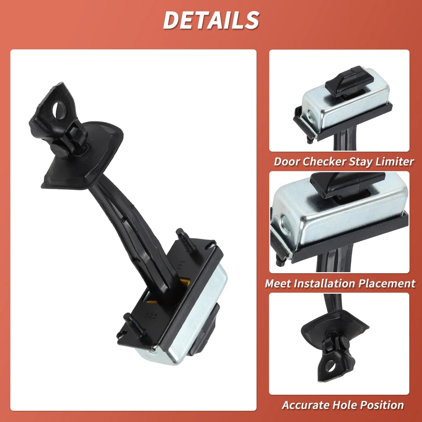 Front Door Check Strap for BMW X4 (2015–2018) No.51217205572