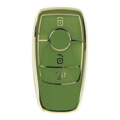 TPU Car Key Case for Mercedes Benz E Class (3 Buttons)
