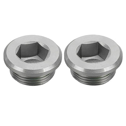 2 x Rear Axle Differential Drain Plugs with O-Rings for BMW F01 F10 F30 F32 G30