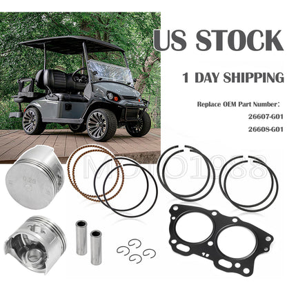 0.25mm Oversize Piston Ring for EZGO Golf Cart Robin 295cc (1991–2008)