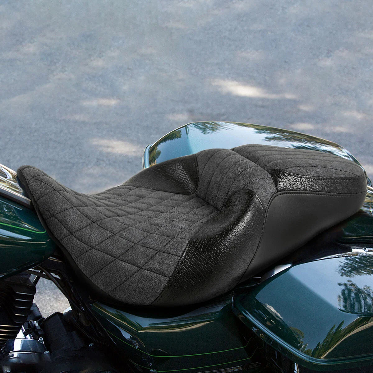 Rear Seat for Harley Touring Street Glide Road King (2009-2023)