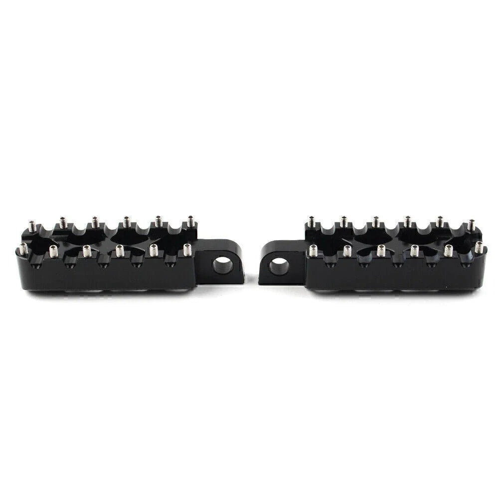Black Foot Pegs for Harley Dyna Wide Glide FXDWG FXDB FXDL FXDF