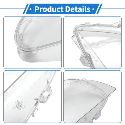 Front Left & Right Headlight Lens Covers for BMW 740i