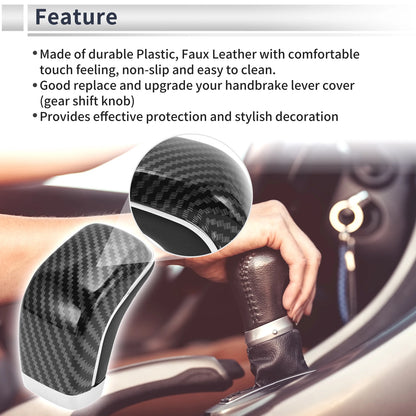 Automatic Gear Shifter Knob for Toyota Mark X Reiz X120 (2004–2009) Black Plastic