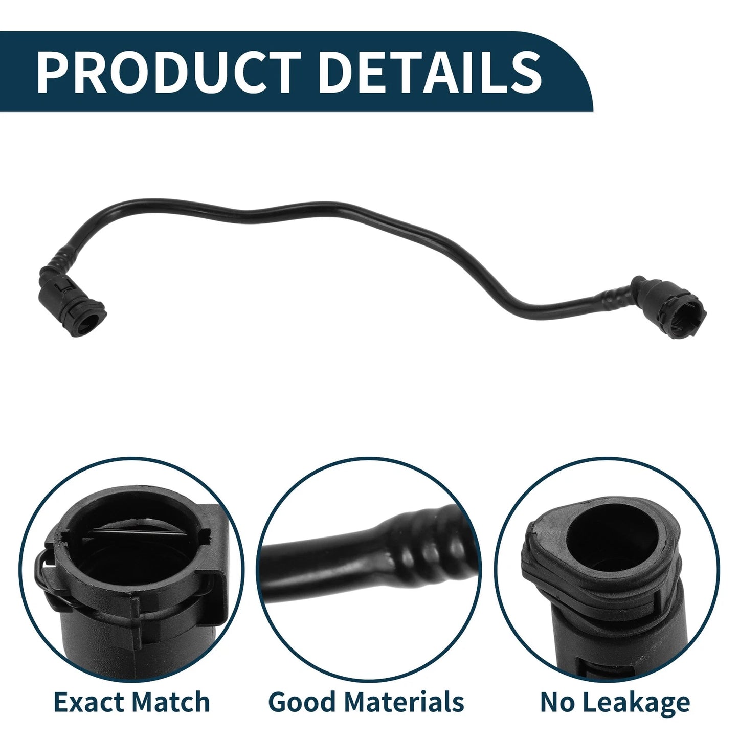 Radiator Hose No. 17127575434 for BMW 750Li (2009–2012) Cooling Tube