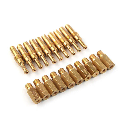 20 x Main Jets + Slow Pilot Jets for Motorcycle Carburetor