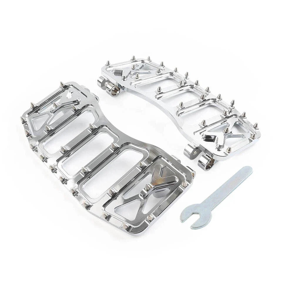 CNC Foot Pegs for Harley Softail Touring Road Glide Trike