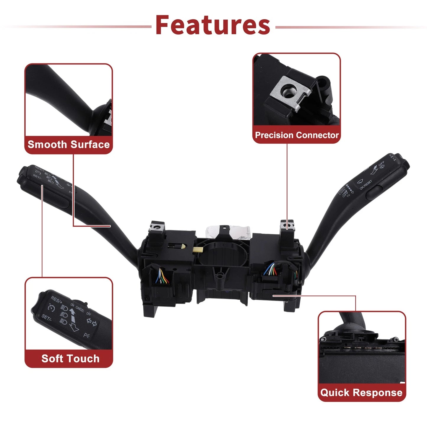 Turn Signal Switch for Volkswagen Beetle (2012–2017) 5C5953513G/5C5953513C
