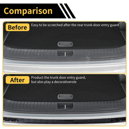 Rear Bumper Topper for Honda CRV 2017-2025 Black 1 x Piece