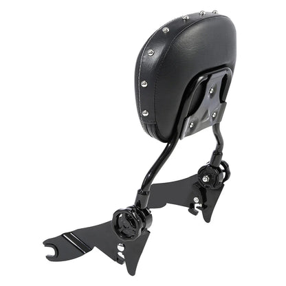 Passenger Backrest Sissy Bar for Harley Street Glide (2009-2024) Black