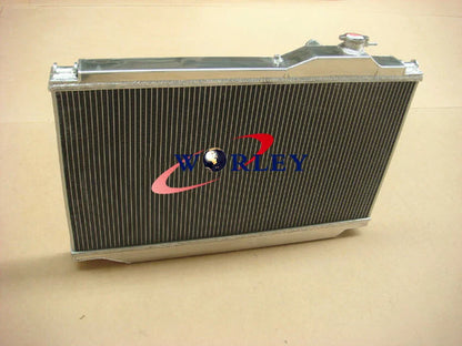 Aluminum Radiator & Fans for Toyota Supra JZA80 Turbo (1993-1998)