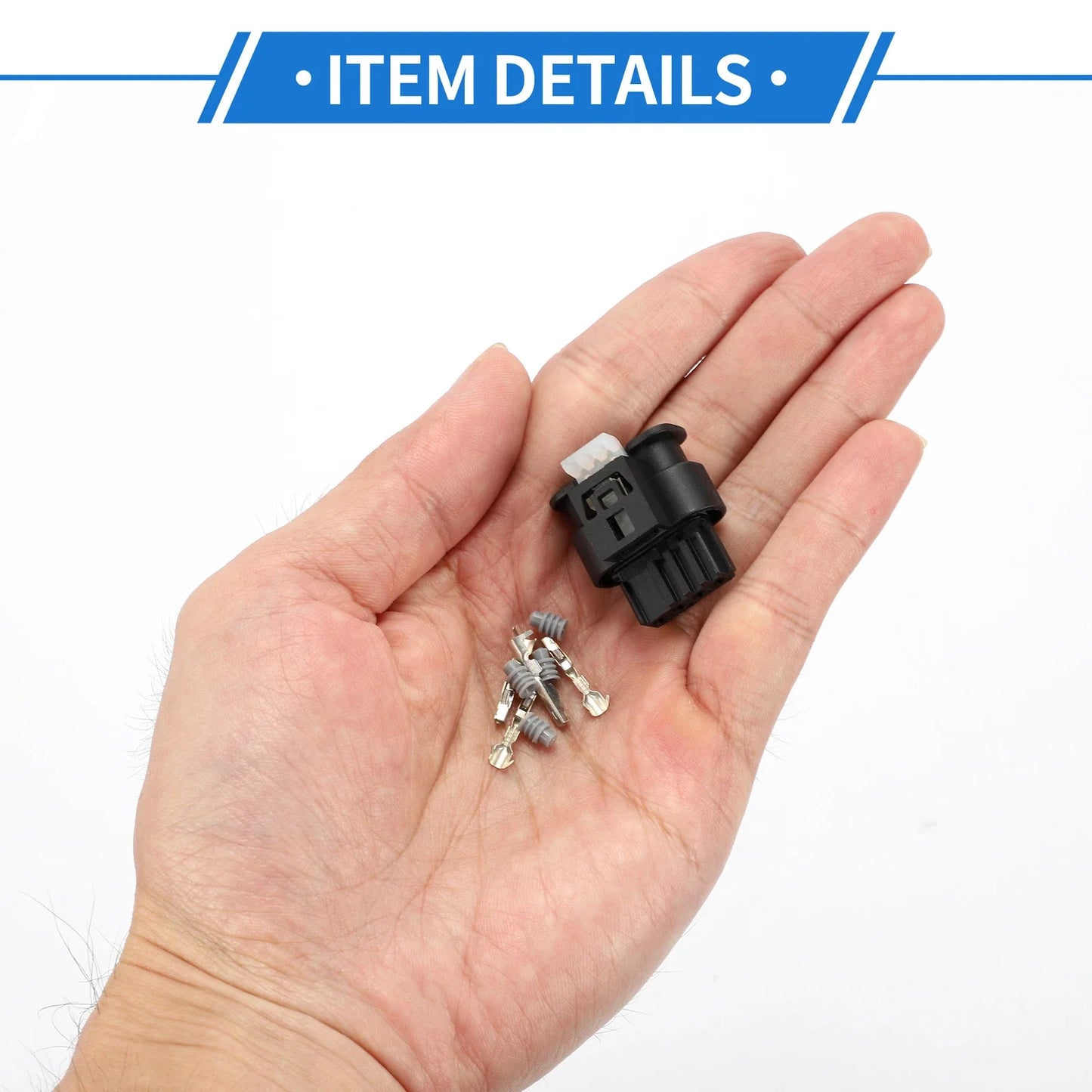 4 Pin Mass Air Flow Sensor Connector Female Wire Terminal for BMW