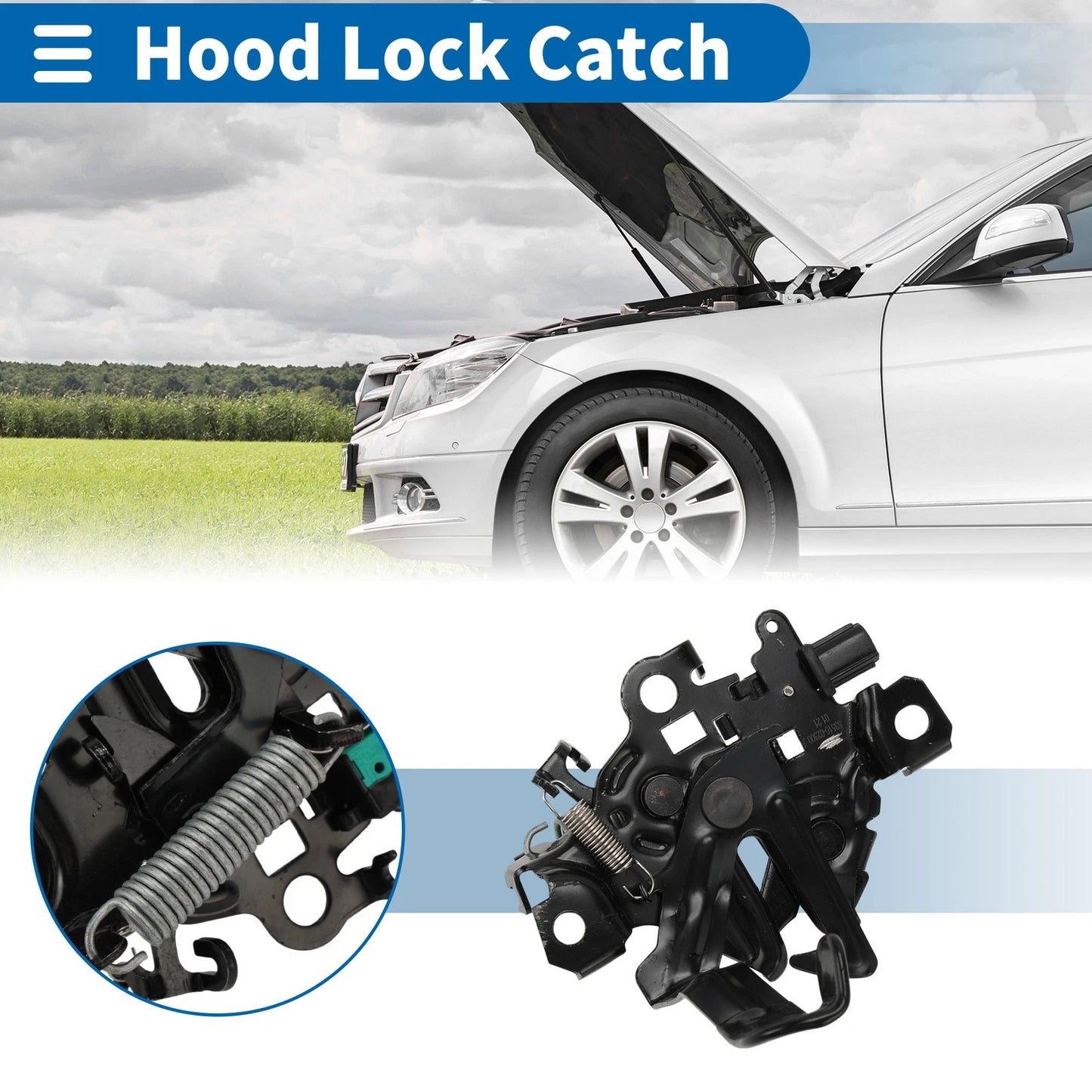 Hood Latch Assembly for Toyota Corolla (2007–2014) No. 5351002300