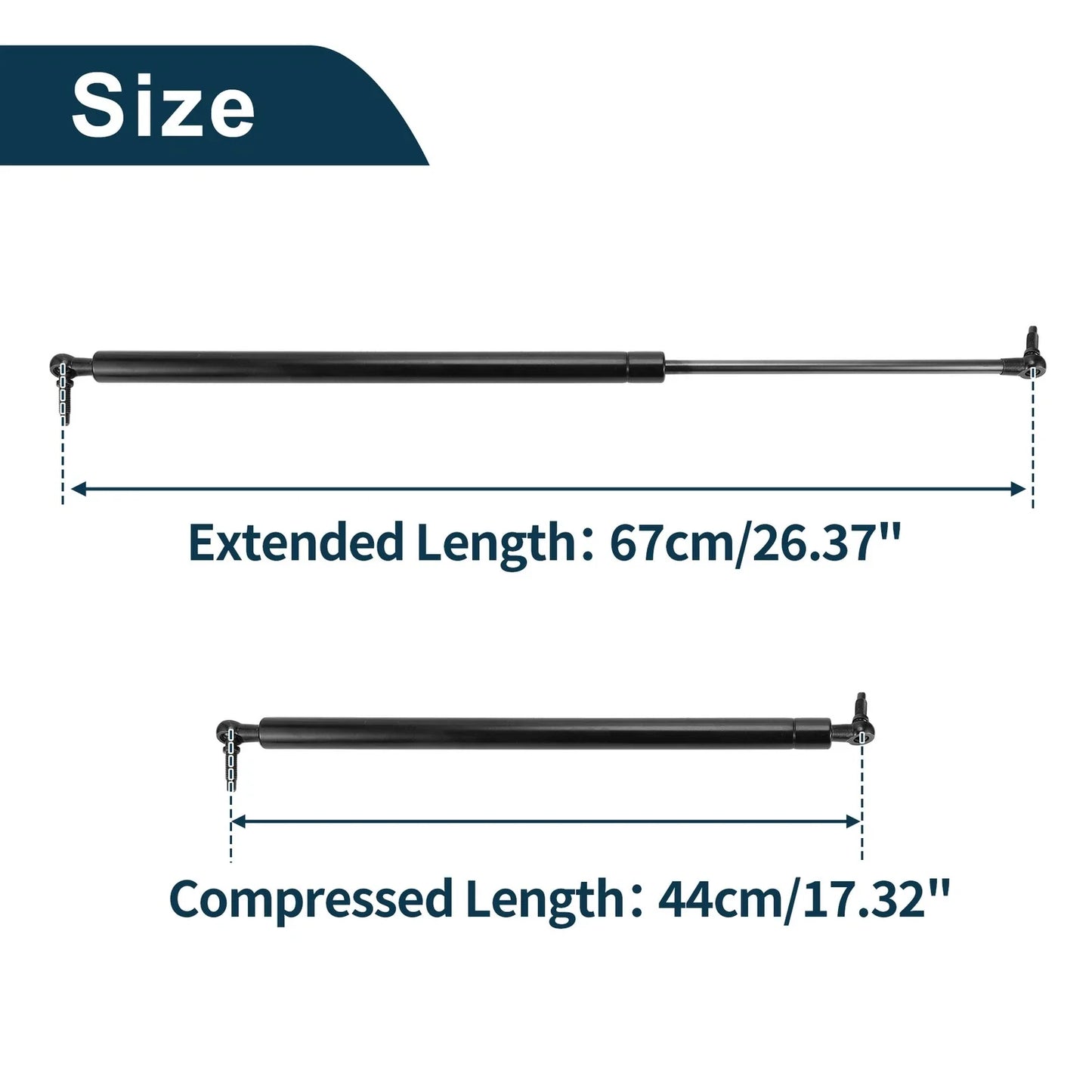 Rear Hatch Lift Supports for Dodge Caravan (2011-2020)