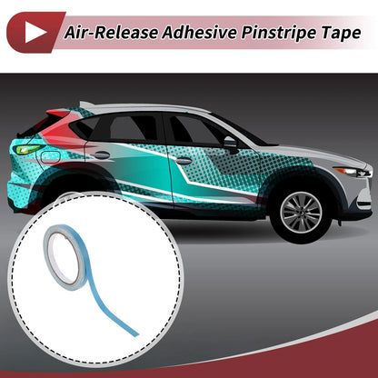 Pinstripe Tape 12mmx10m for Car Motorcycle (DIY Matte Light Blue)