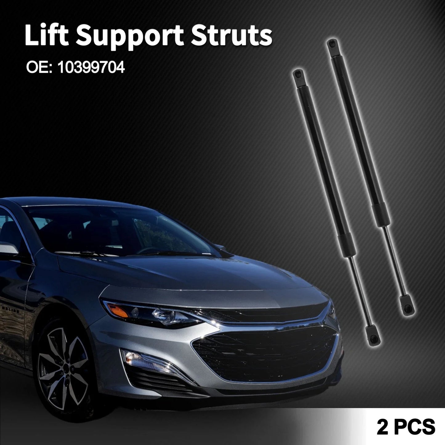 Hood Lift Supports Struts for Chevrolet Corvette