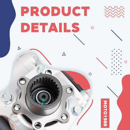 Complete Rear Differential for Yamaha Grizzly 660 (2002–2008)