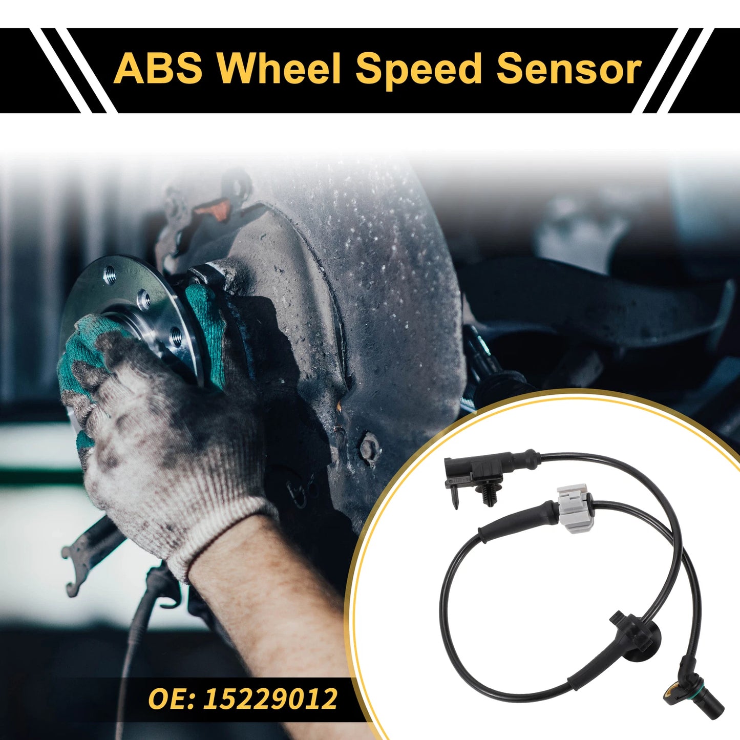 ABS Wheel Speed Sensor No. 15229012 for Chevrolet Silverado 1500 (2007–2013)