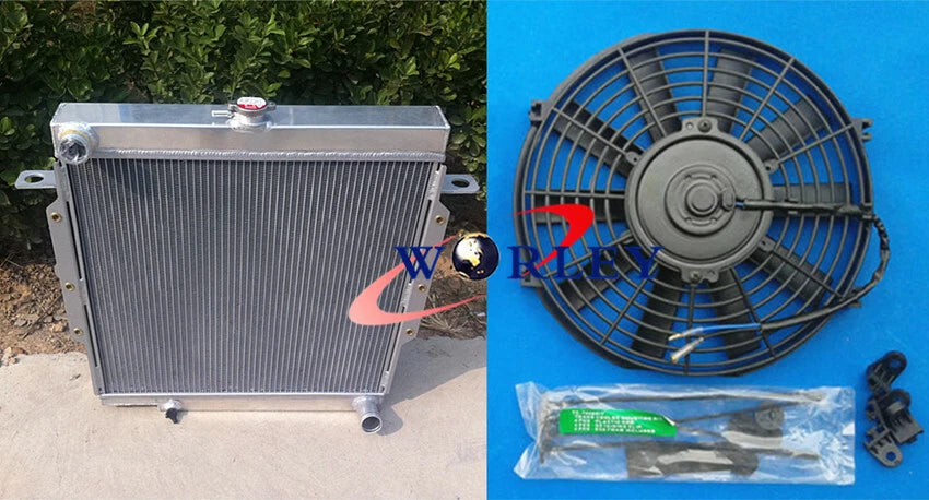 3 Row Aluminum Radiator for Land Cruiser 75 Series (HZJ75)
