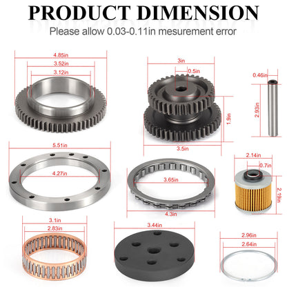 Starter Clutch Kit for Yamaha V-Star 1100 (1999–2009)