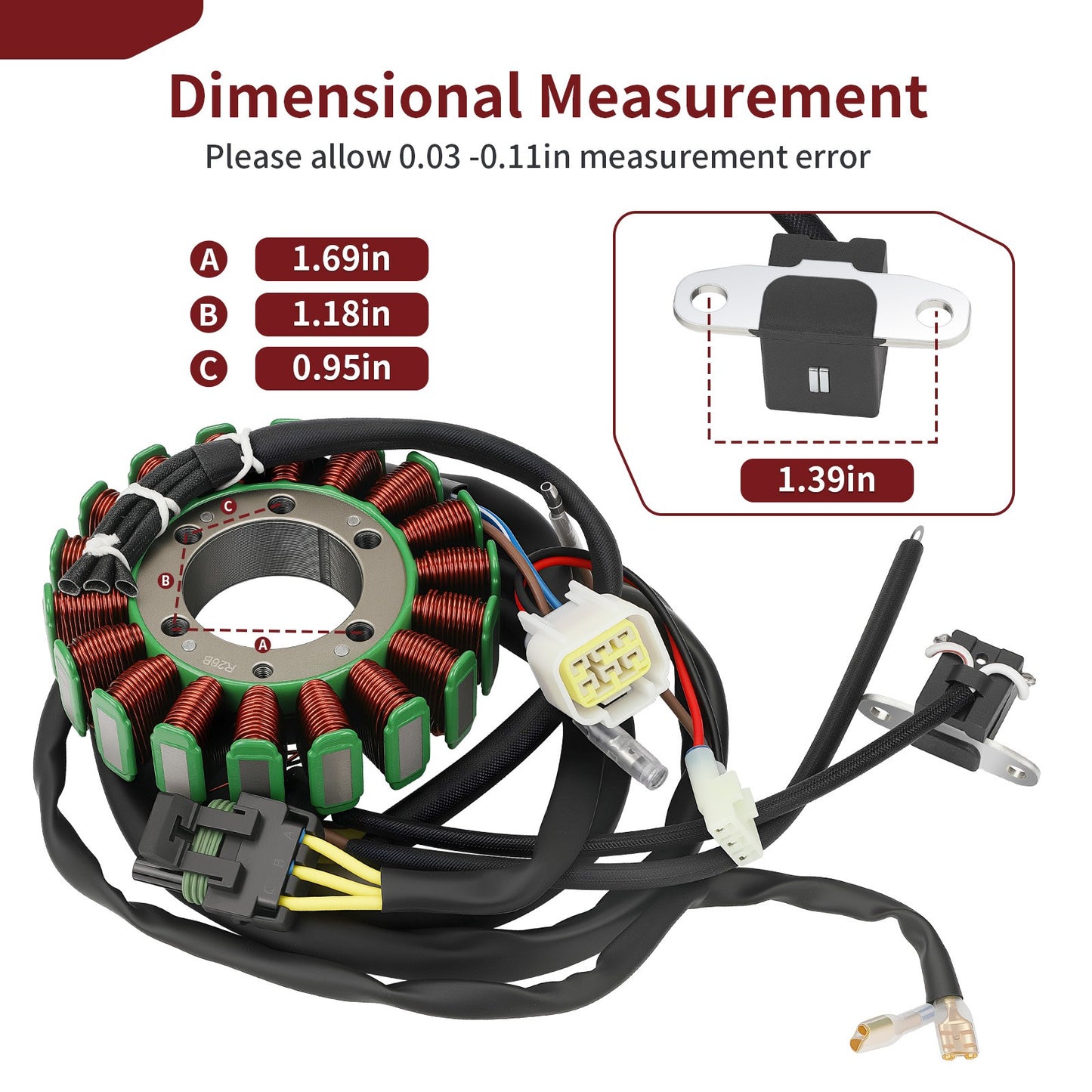 Stator for Polaris Hawkeye 400 2x4, Scrambler 500 4x4 (2009–2013)