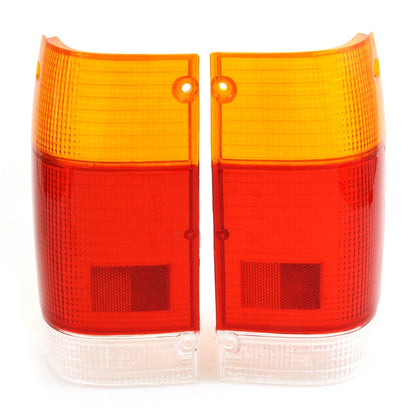 Set of 2 Tail Light Lens for Mazda B2000 B2200 B2600 Pickup (1985–1998)