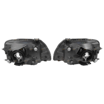 Headlights Pair LH+RH for Mitsubishi Triton Ute GLS (2004-2006)