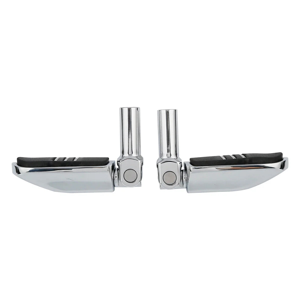 Chrome Rear Footpegs Mounts for Harley Softail FLS, FLSTSB (2012-2017, 2008-2011)