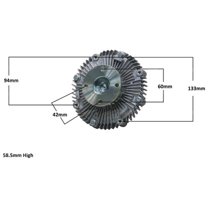 Viscous Fan Clutch for Ford Maverick (1991-1994)