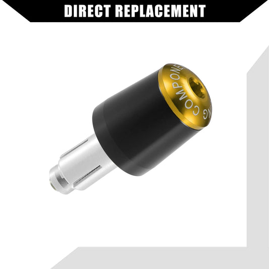 2 x Motorcycle Handlebar End Plug Grips 7/8" for Honda