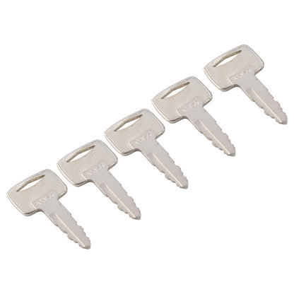Set of 5 Ignition Keys for Mitsubishi Caterpillar Forklift #A5160, 91A07-01910
