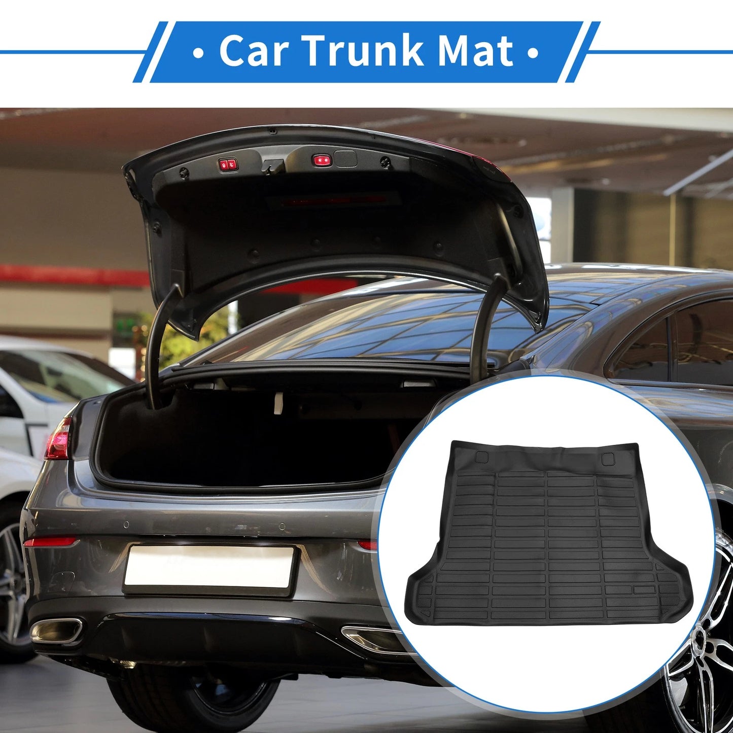TPE Cargo Liner Rear Trunk Mat for Toyota Land Cruiser Prado (2010–2023)