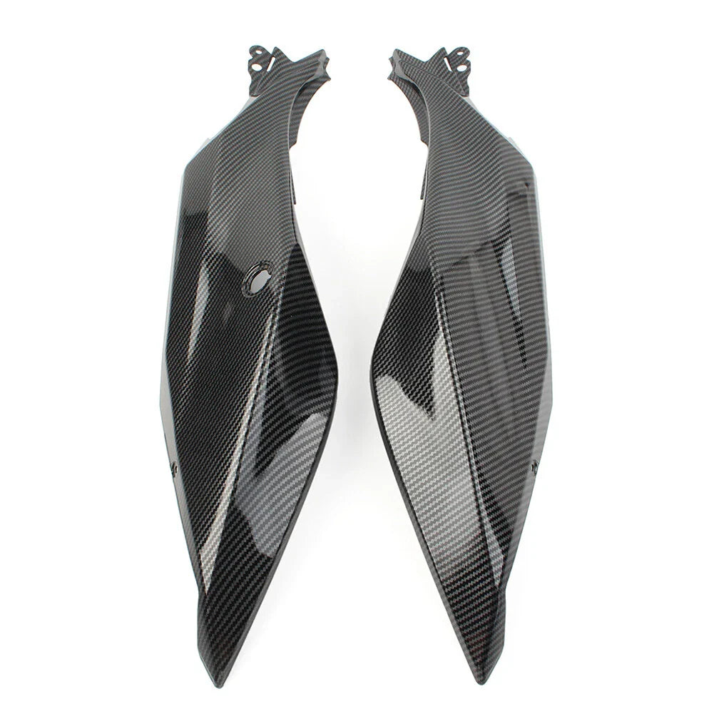 Carbon Fiber Rear Seat Side Fairing Cowl Panel for Kawasaki Ninja 400 (2018-2020)