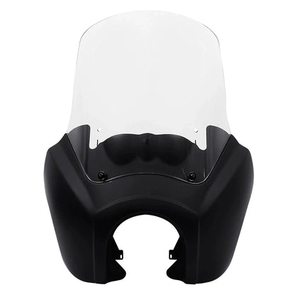 Front Upper Fairing Windshield for Harley Dyna FXDF Low Rider (2006-2017)