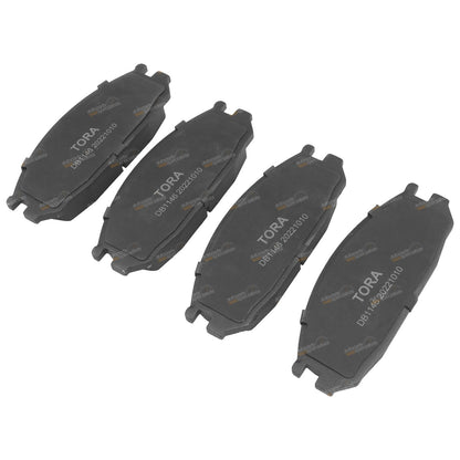 Rear Disc Rotor and Brake Pad Kit for Ford Maverick (1988–1994) 4X4