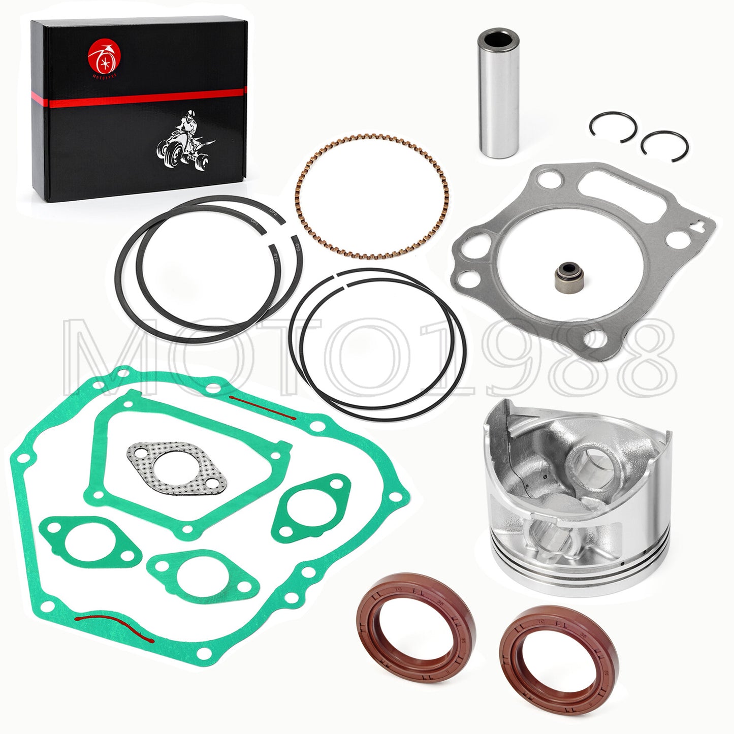Engine Top End Rebuild Kit for Yamaha Golf Cart G21 G22 (1996–2007)