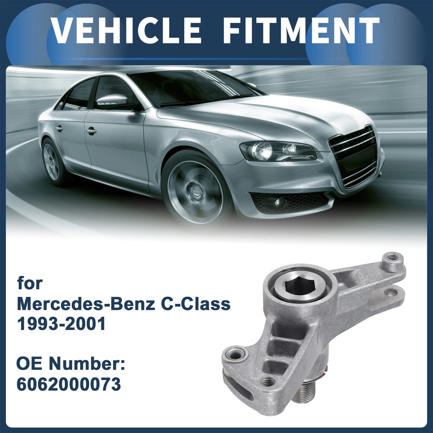 Belt Tensioner for Mercedes-Benz C-Class (1993–2001) No. 6062000073 Metal
