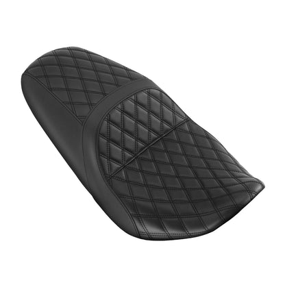 Black One Piece Driver Passenger Seat for Harley CVO Street Glide (2023-2025)