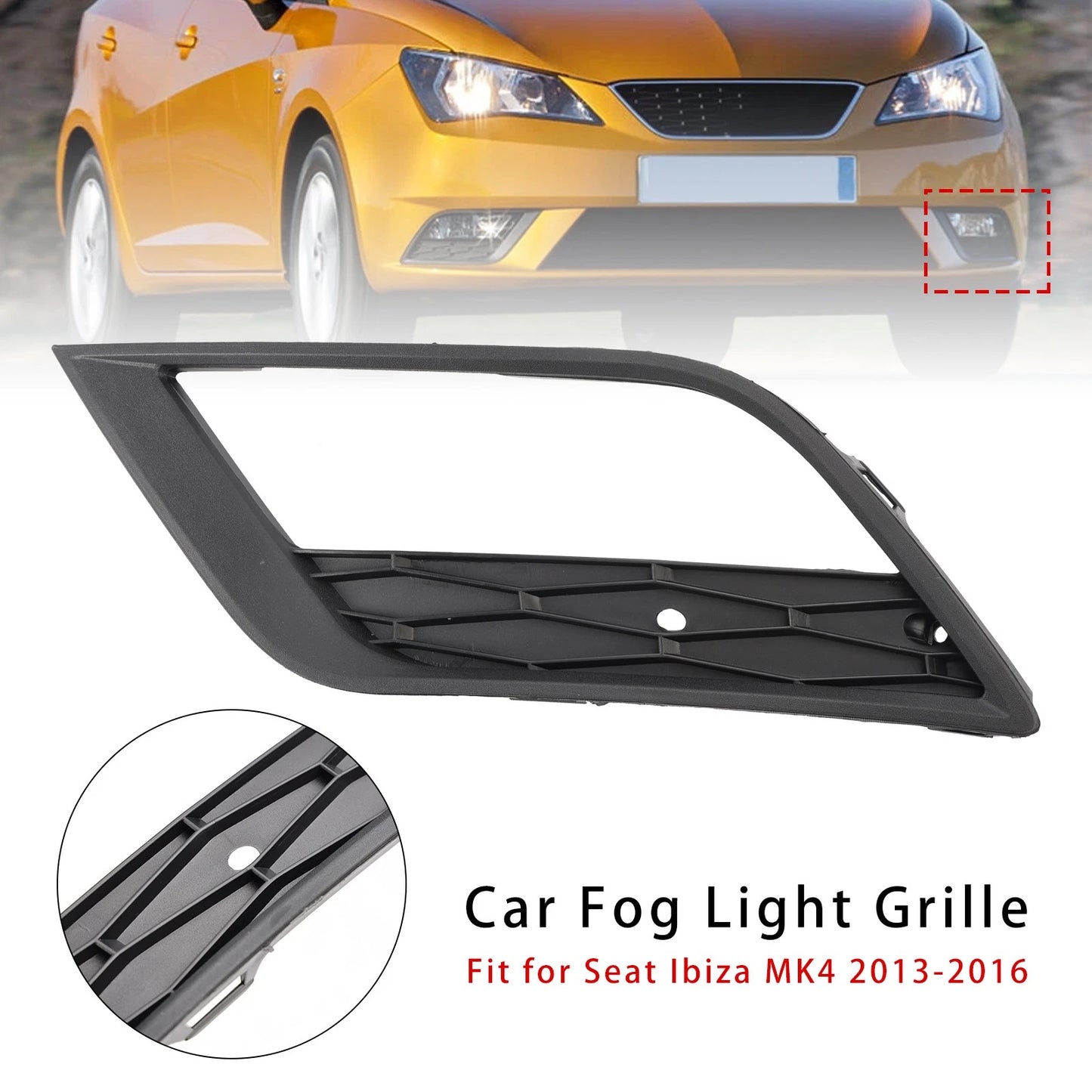 Fog Light Left 6J0853665F for Seat Ibiza (2013–2016)