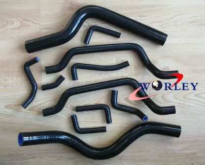 Silicone Radiator & Heater Hose for Mitsubishi Eclipse (1990–1994) Blue