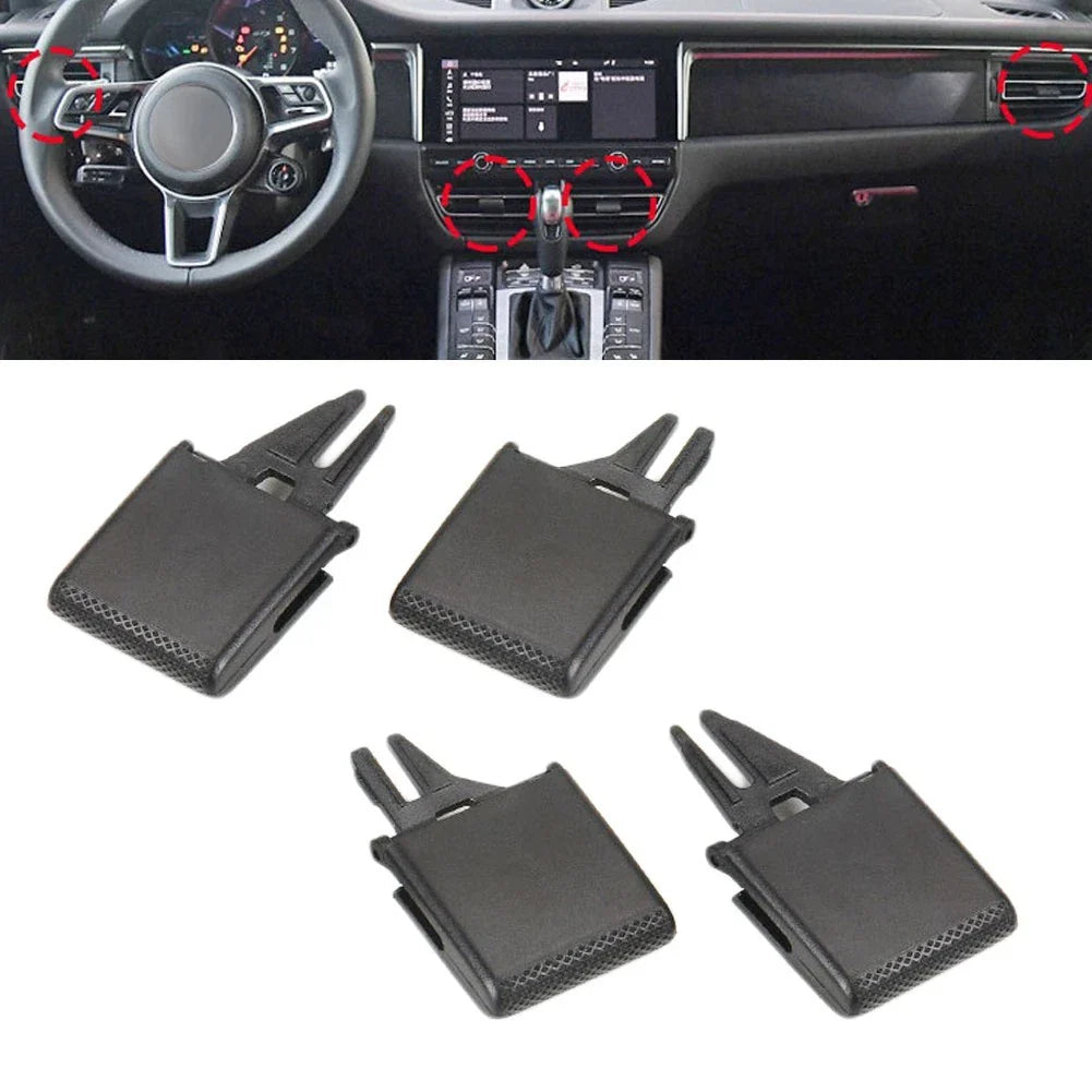 A/C Air Vent Outlet Tab Clip / 4-piece / for Macan