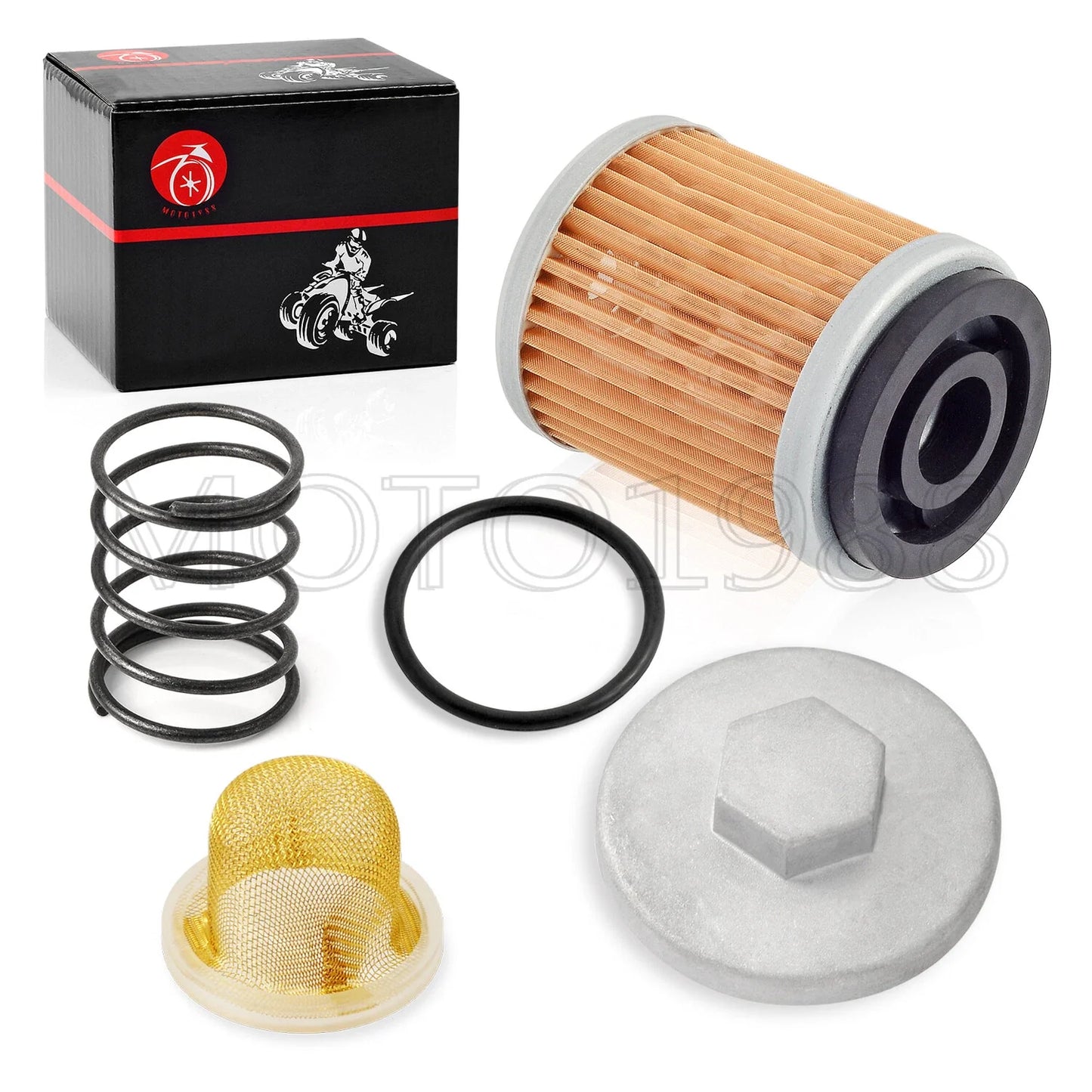 Oil Drain Plug CAP & Oil Filter STRAINER for Yamaha Timberwolf (1998–2004)