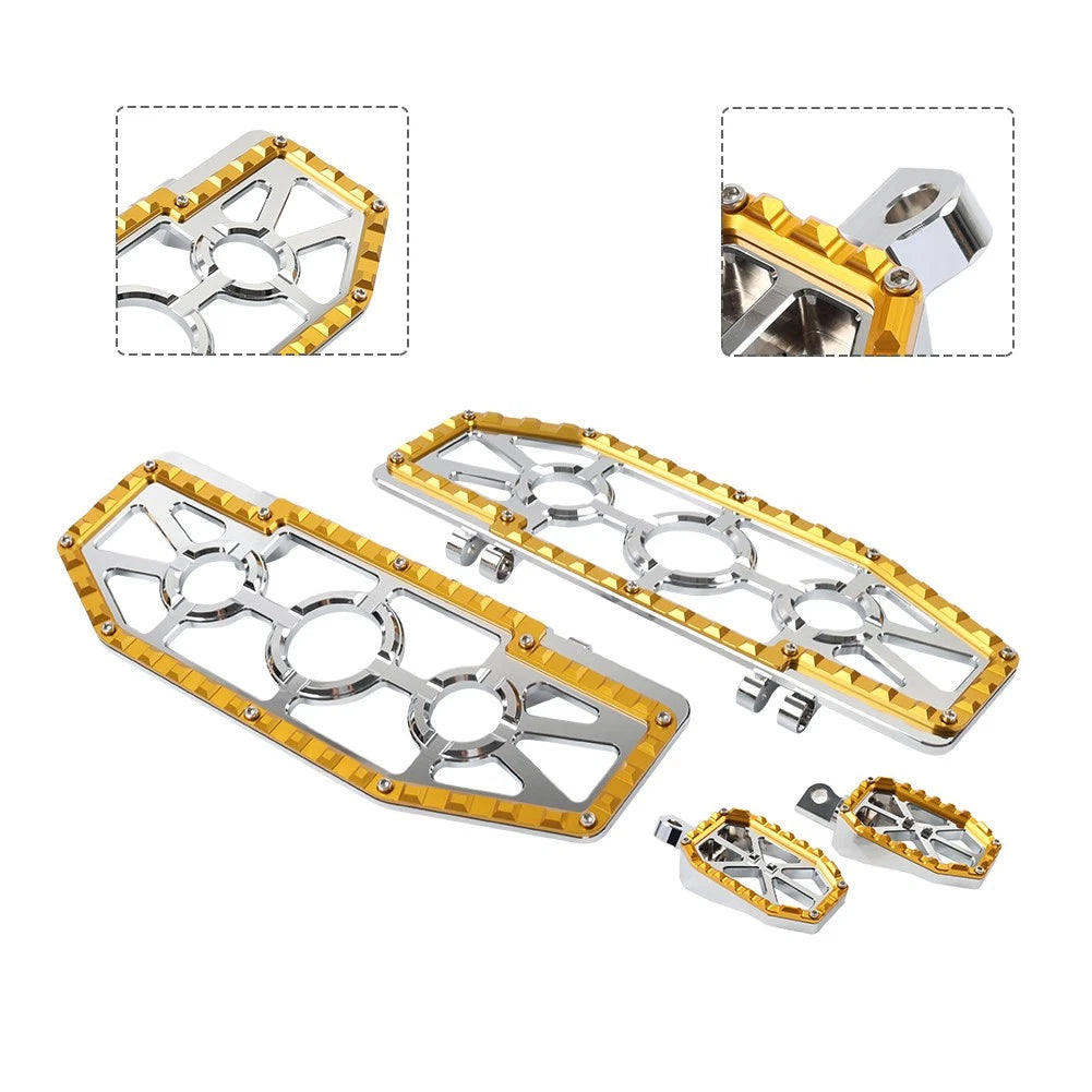Floorboard Foot Peg Pedals for Harley Road King Heritage (1994–2023)