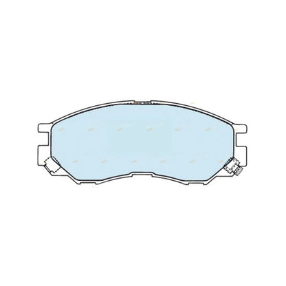 Front Disc Brake Pad Set for Mitsubishi Delica P25 (1994 - 2006)