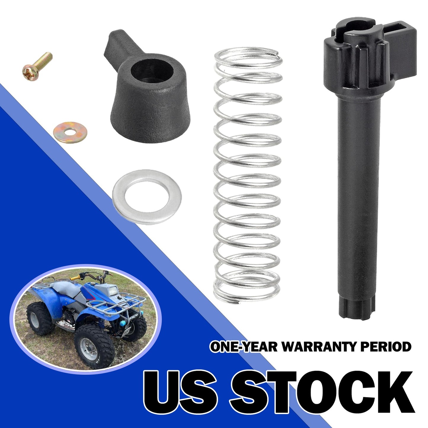 Fuel Valve Petcock Lever Knob for Polaris Big Boss 250 300 350 400 500 (1990–2005)
